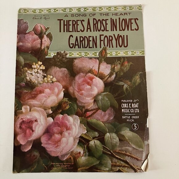 1910s Vintage Sheet Music Ypsilanti You Broke My Heart to Pass the Time Away - Picture 5 of 16